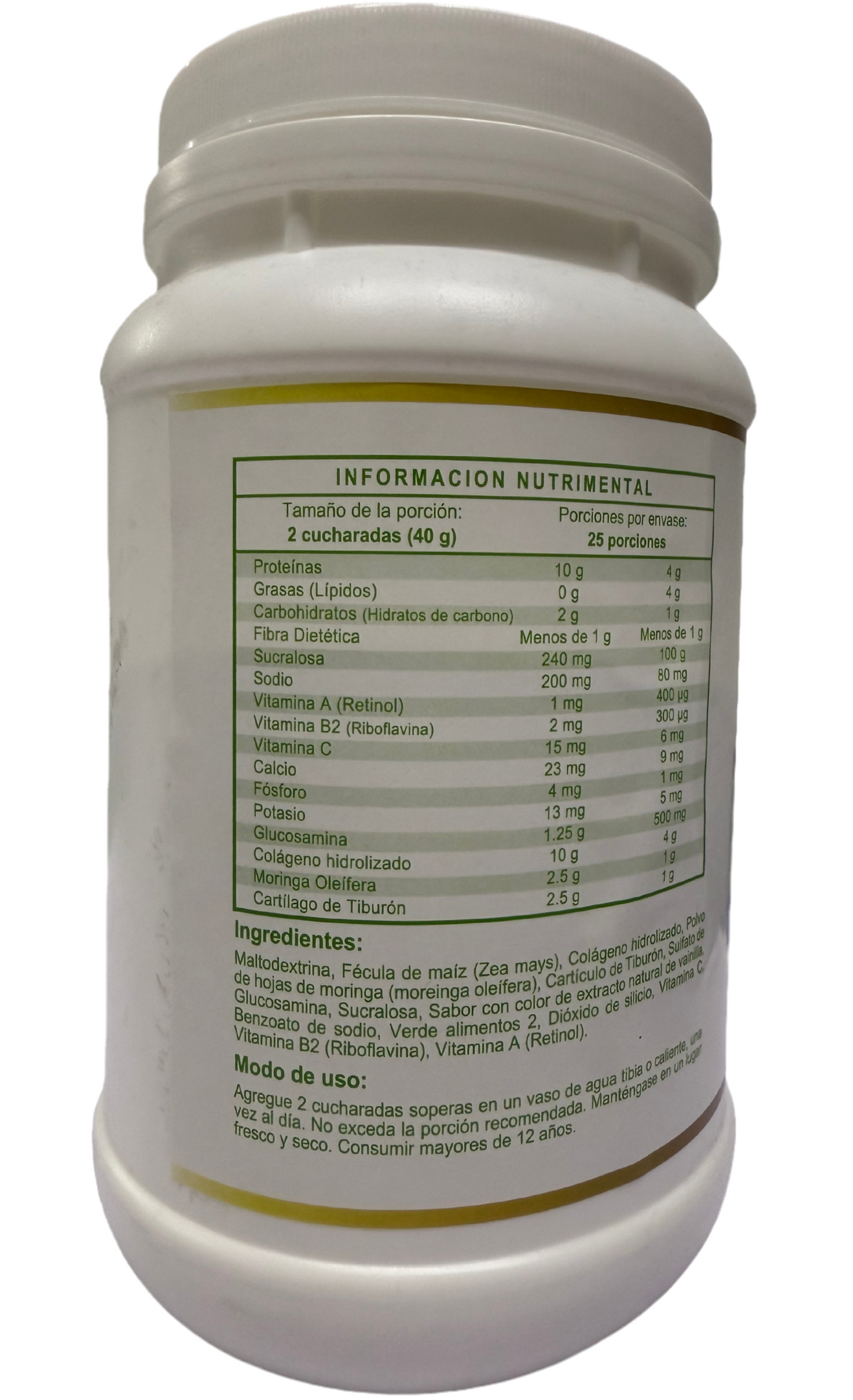 Colágeno Hidrolizado | Cartílago De Tiburón | 1kg | DAAE