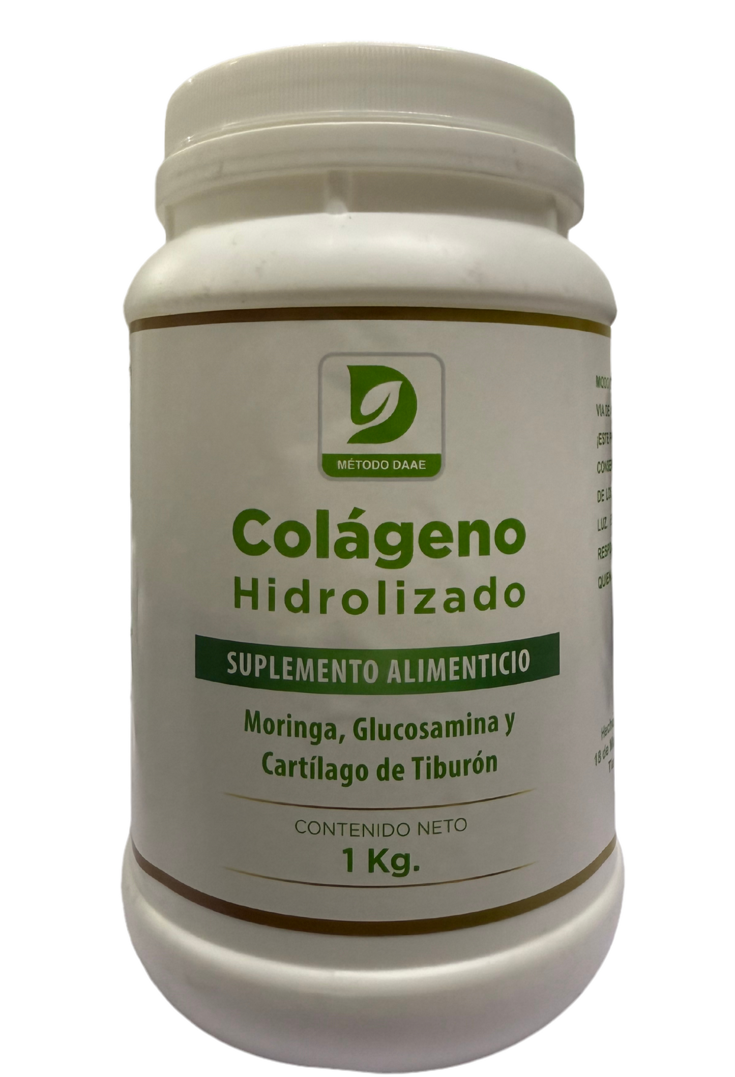 Colágeno Hidrolizado | Cartílago De Tiburón | 1kg | DAAE