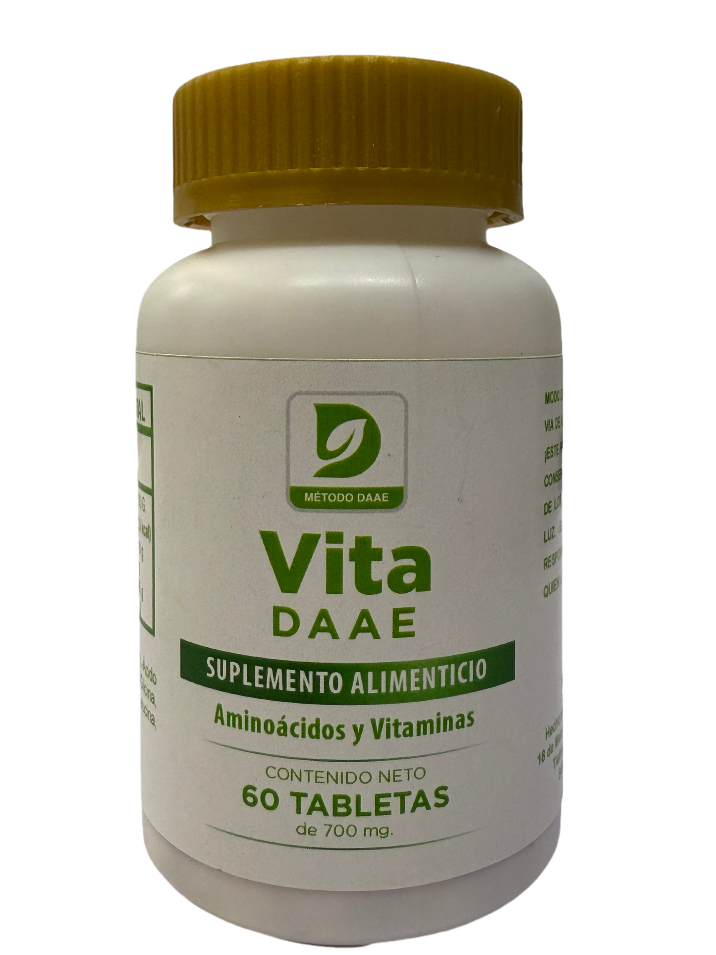 Vita DAAE | 60 Cápsulas | 700mg por porción | DAAE